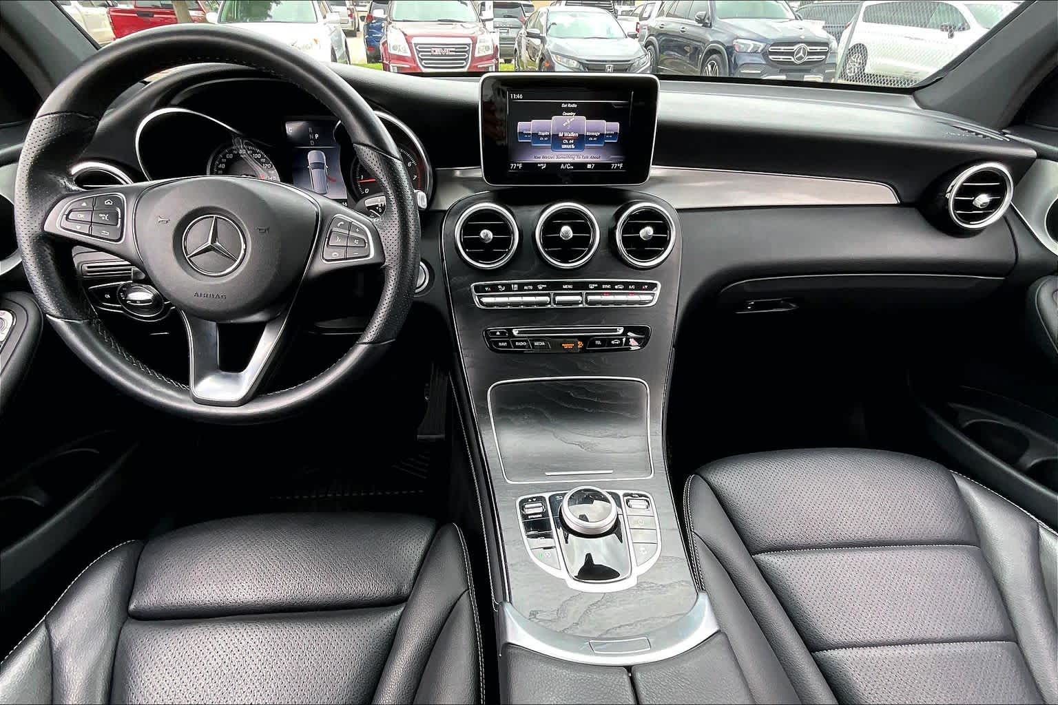 2019 Mercedes-Benz GLC 300 GLC 300 Black at Westside Kia