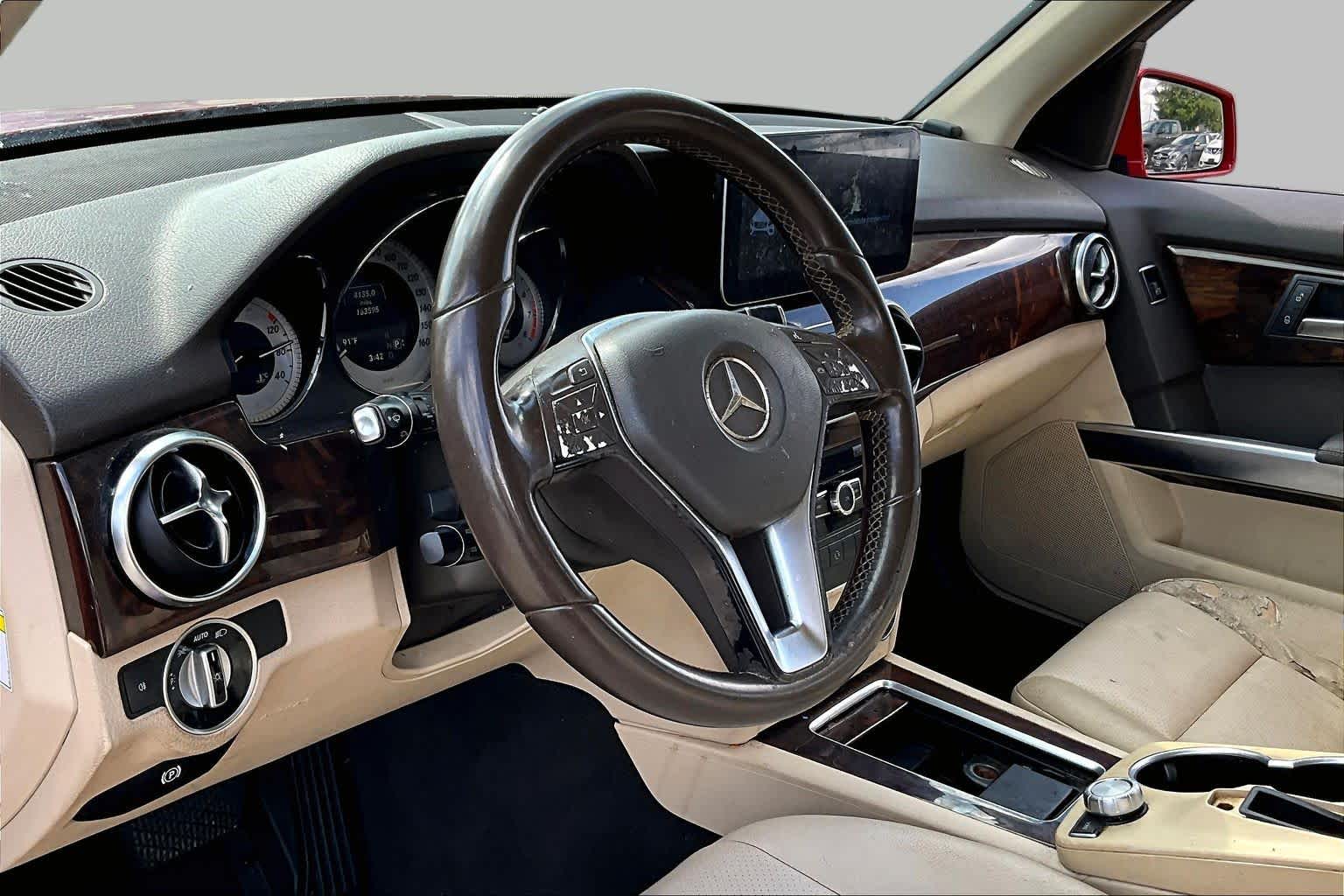 2014 Mercedes-Benz GLK 350 GLK 350 Mars Red at Mac Haik Ford