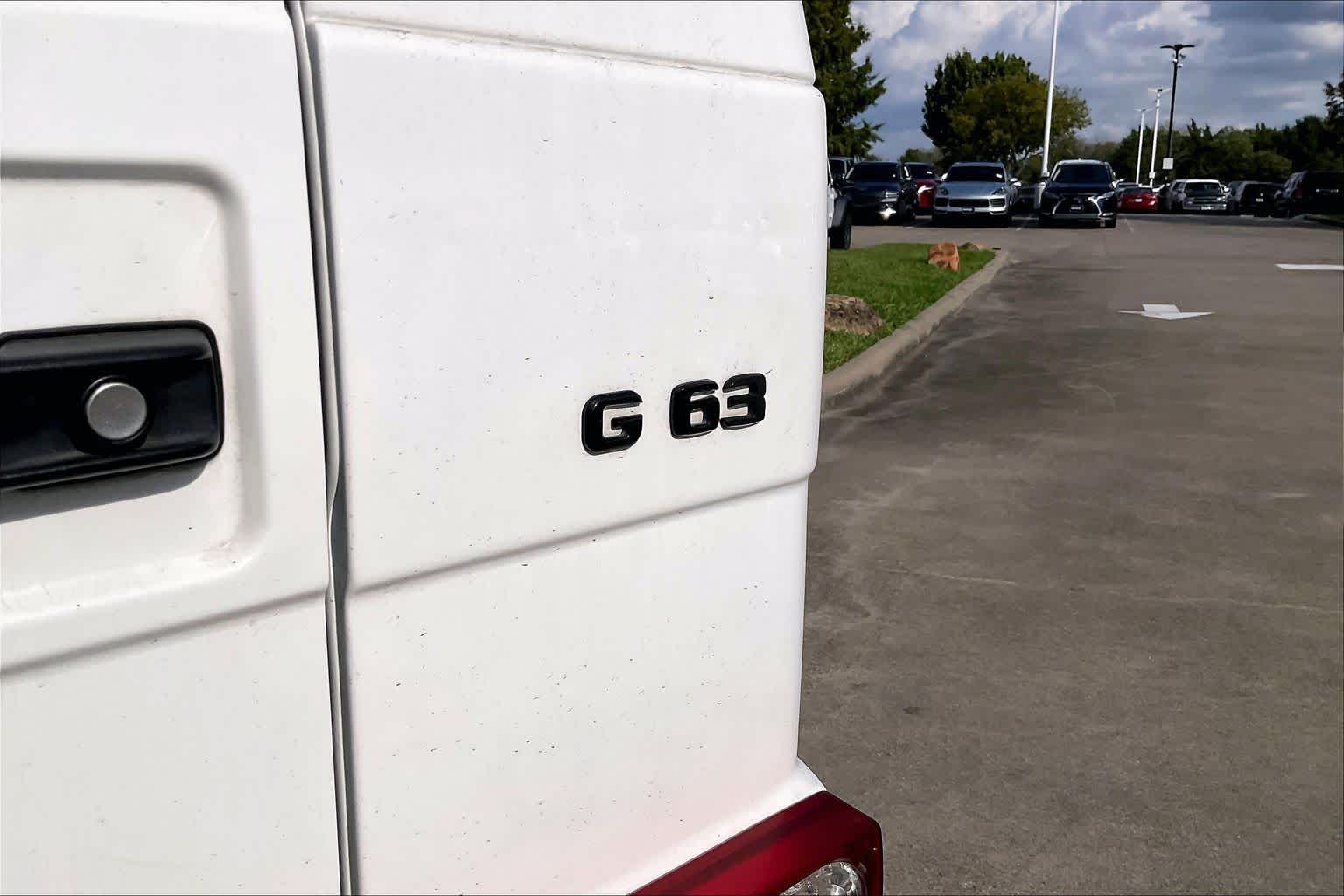 2018 Mercedes-Benz G-Class AMG G 63 Polar White at Mercedes-Benz of Houston North