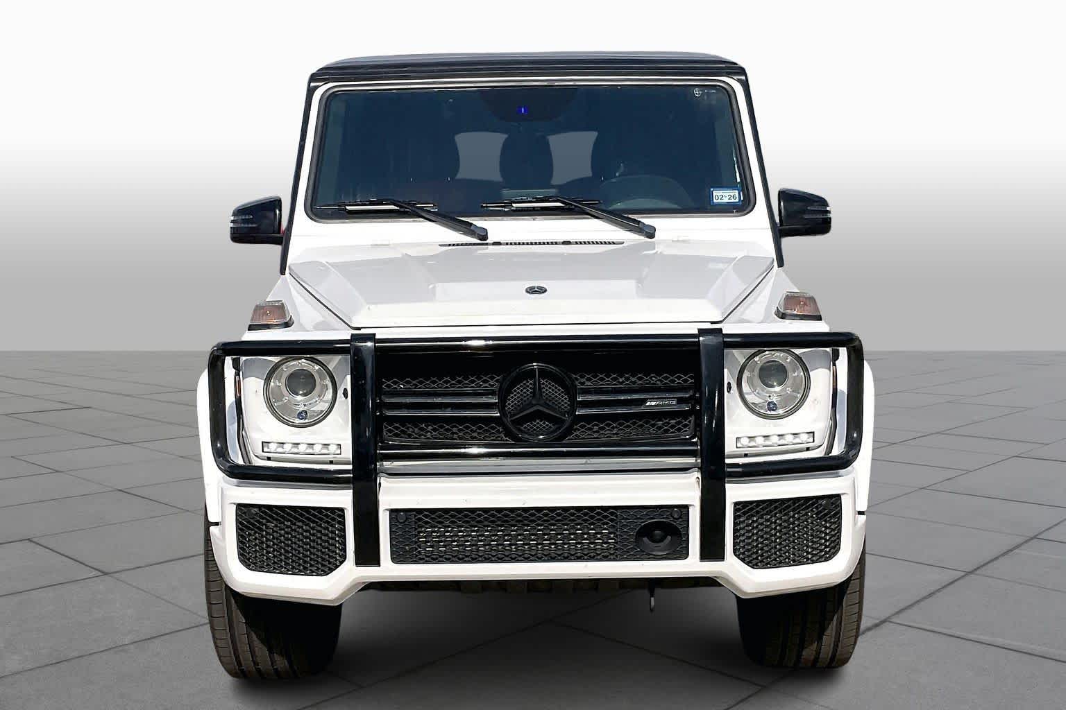 2018 Mercedes-Benz G-Class AMG G 63 Polar White at Mercedes-Benz of Houston North