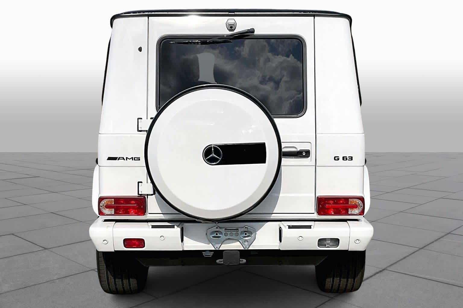 2018 Mercedes-Benz G-Class AMG G 63 Polar White at Mercedes-Benz of Houston North