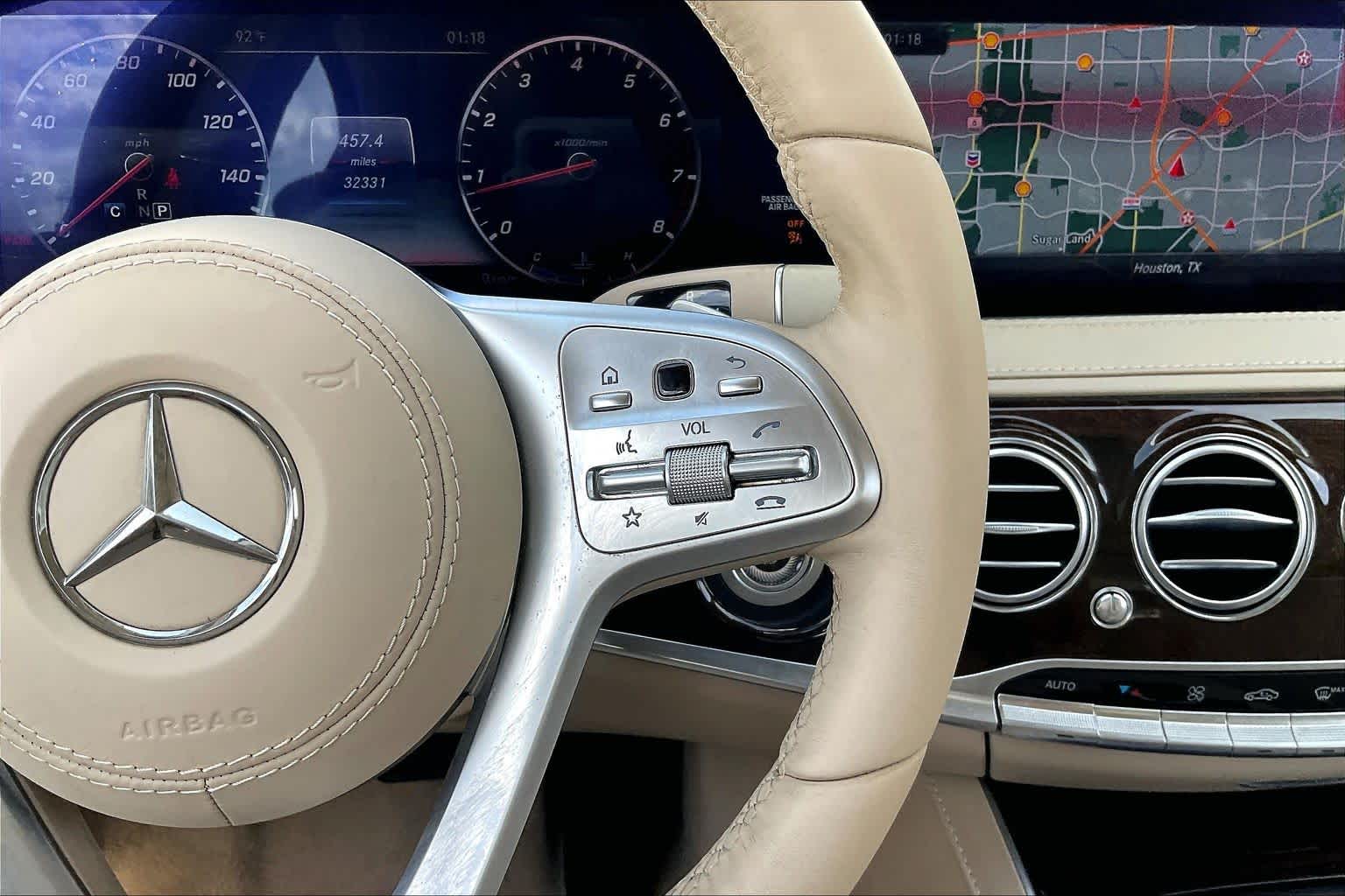 2018 Mercedes-Benz S-Class S 450 designo Diamond White at Lexus Southwest Houston