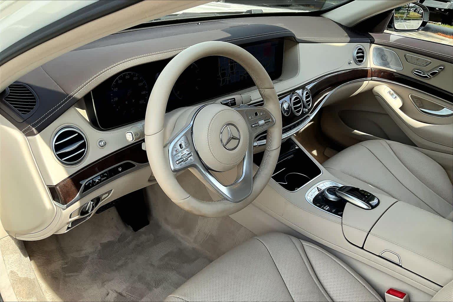2018 Mercedes-Benz S-Class S 450 designo Diamond White at Lexus Southwest Houston