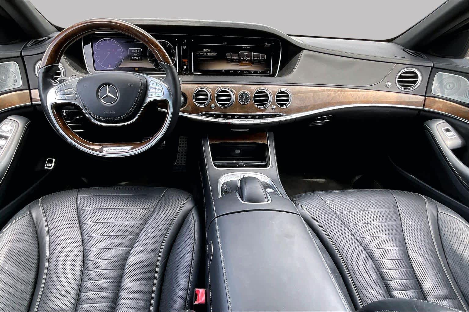 2014 Mercedes-Benz S 550 S 550 Iridium Silver Metallic at Mac Haik Ford