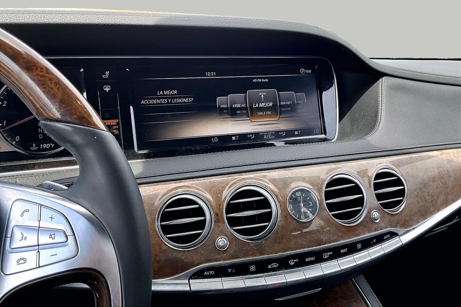 2014 Mercedes-Benz S 550 S 550 Iridium Silver Metallic at Mac Haik Ford