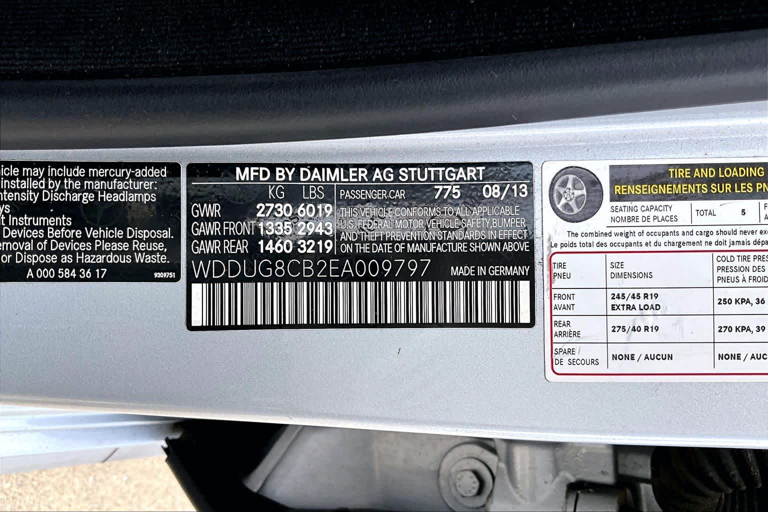 2014 Mercedes-Benz S 550 S 550 Iridium Silver Metallic at Mac Haik Ford