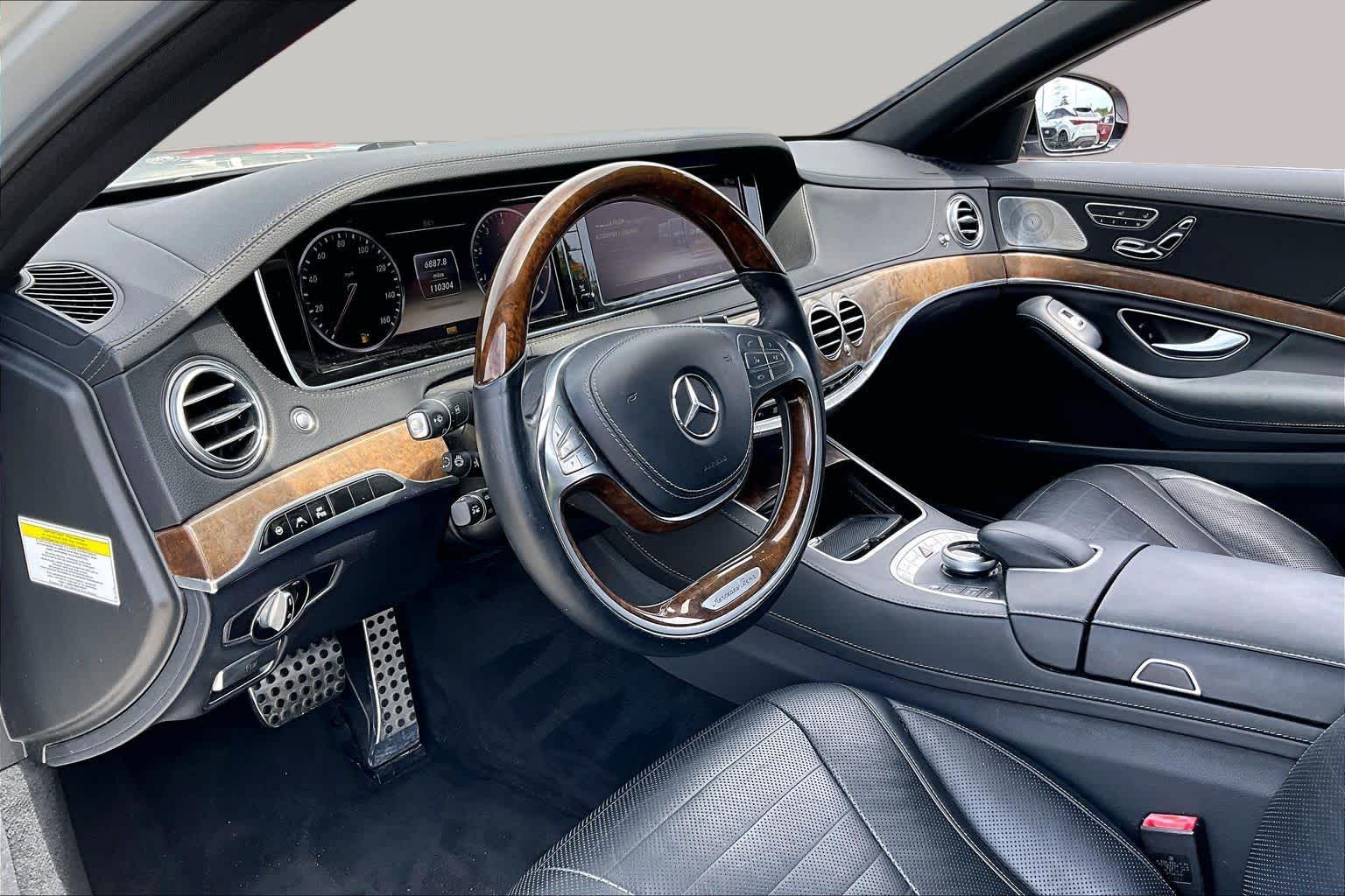 2014 Mercedes-Benz S 550 S 550 Iridium Silver Metallic at Mac Haik Ford