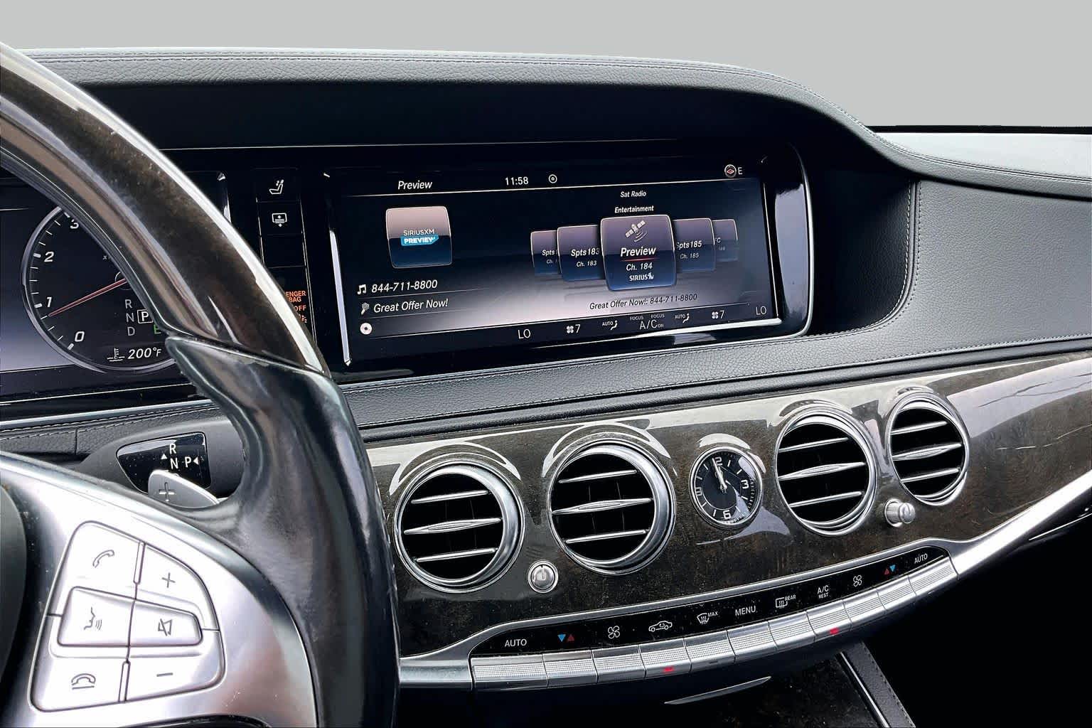 2015 Mercedes-Benz S 550 S 550 Iridium Silver Metallic at Lexus Southwest Houston