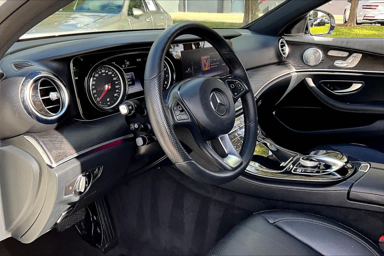 2017 Mercedes-Benz E-Class E 300 Sport Polar White at HGreg Houston