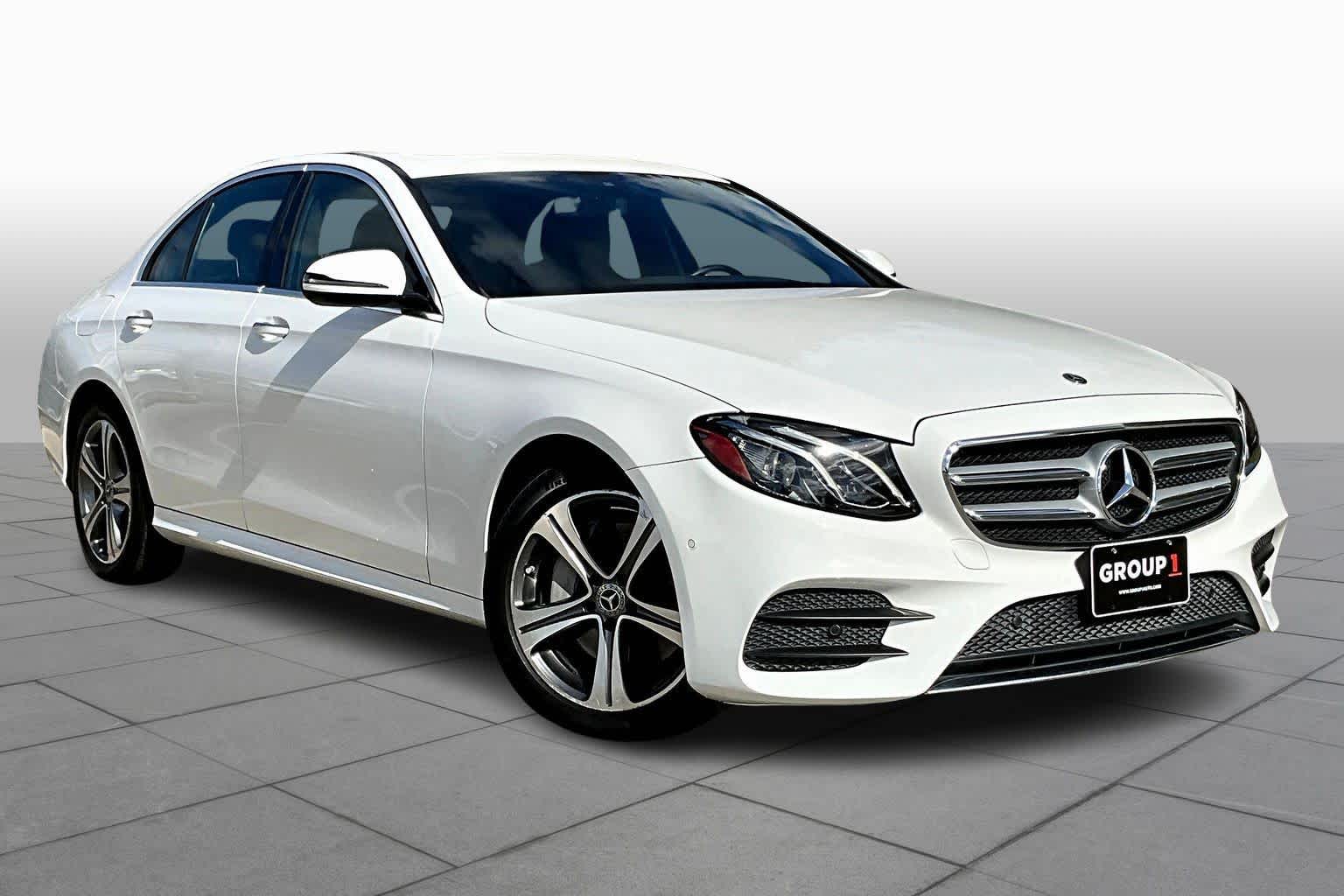 2017 Mercedes-Benz E-Class E 300 Sport Polar White at HGreg Houston