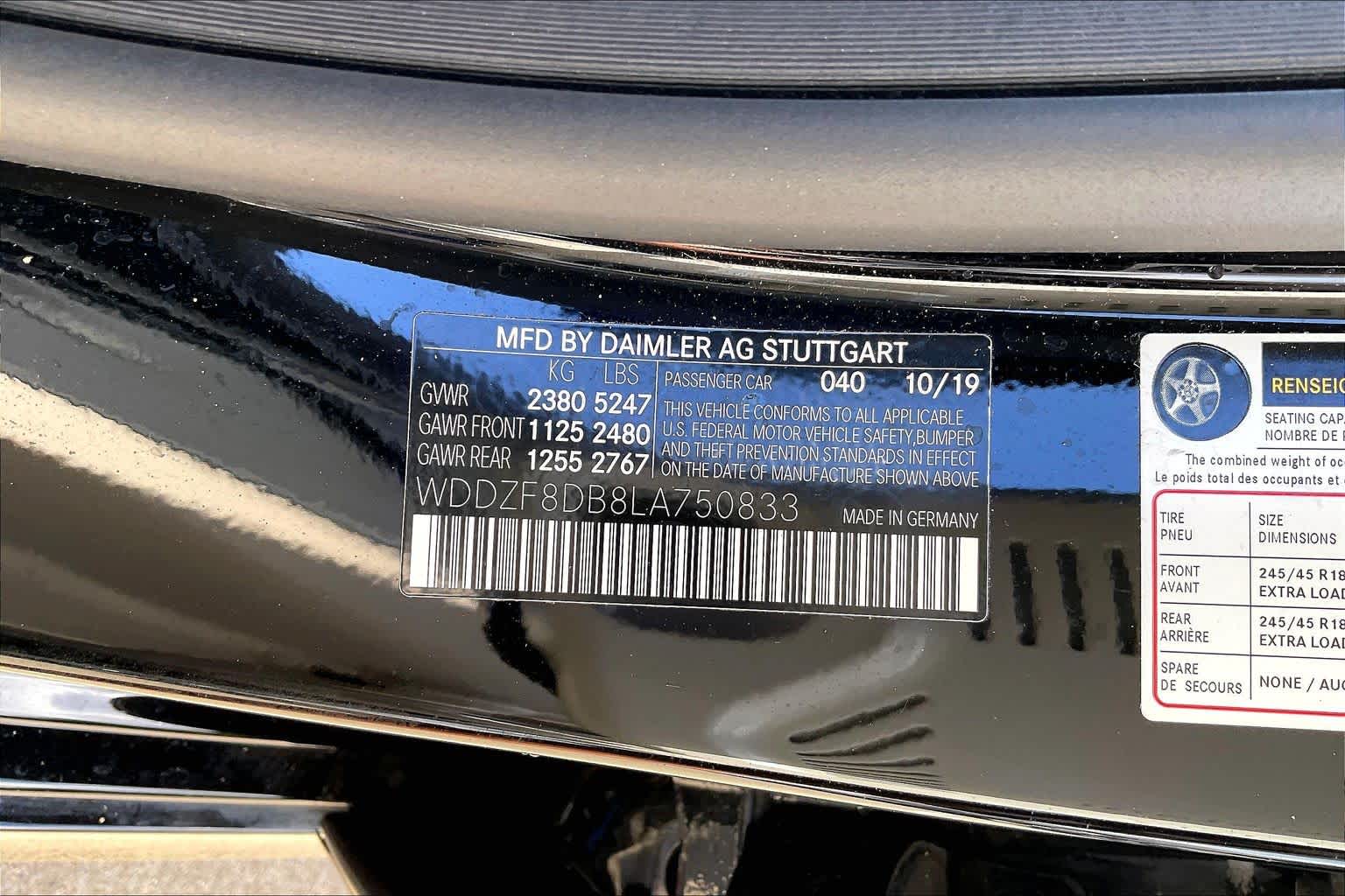 2020 Mercedes-Benz E-Class E 350 Black at AutoNation Toyota Gulf Fwy