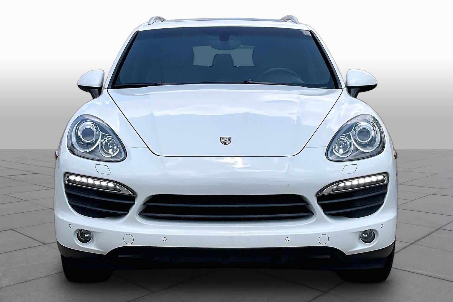 2013 Porsche Cayenne S White at Friendly Ford Crosby