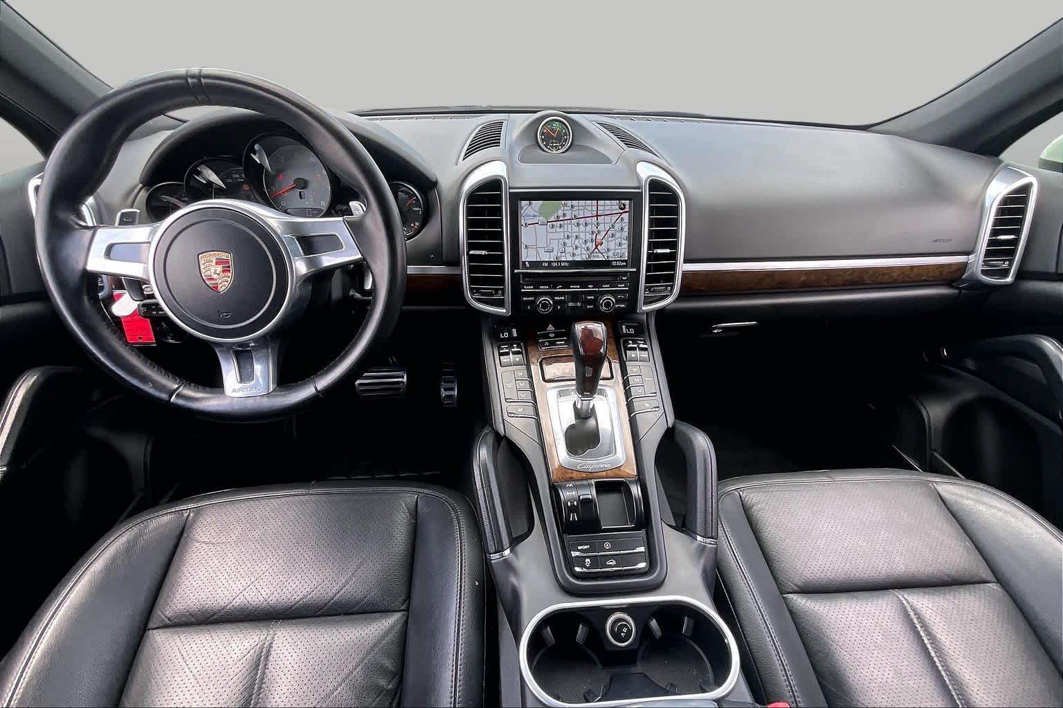 2013 Porsche Cayenne S White at Friendly Ford Crosby