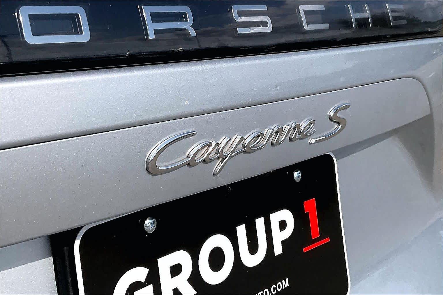 2019 Porsche Cayenne S Rhodium Silver Metallic at HGreg Houston