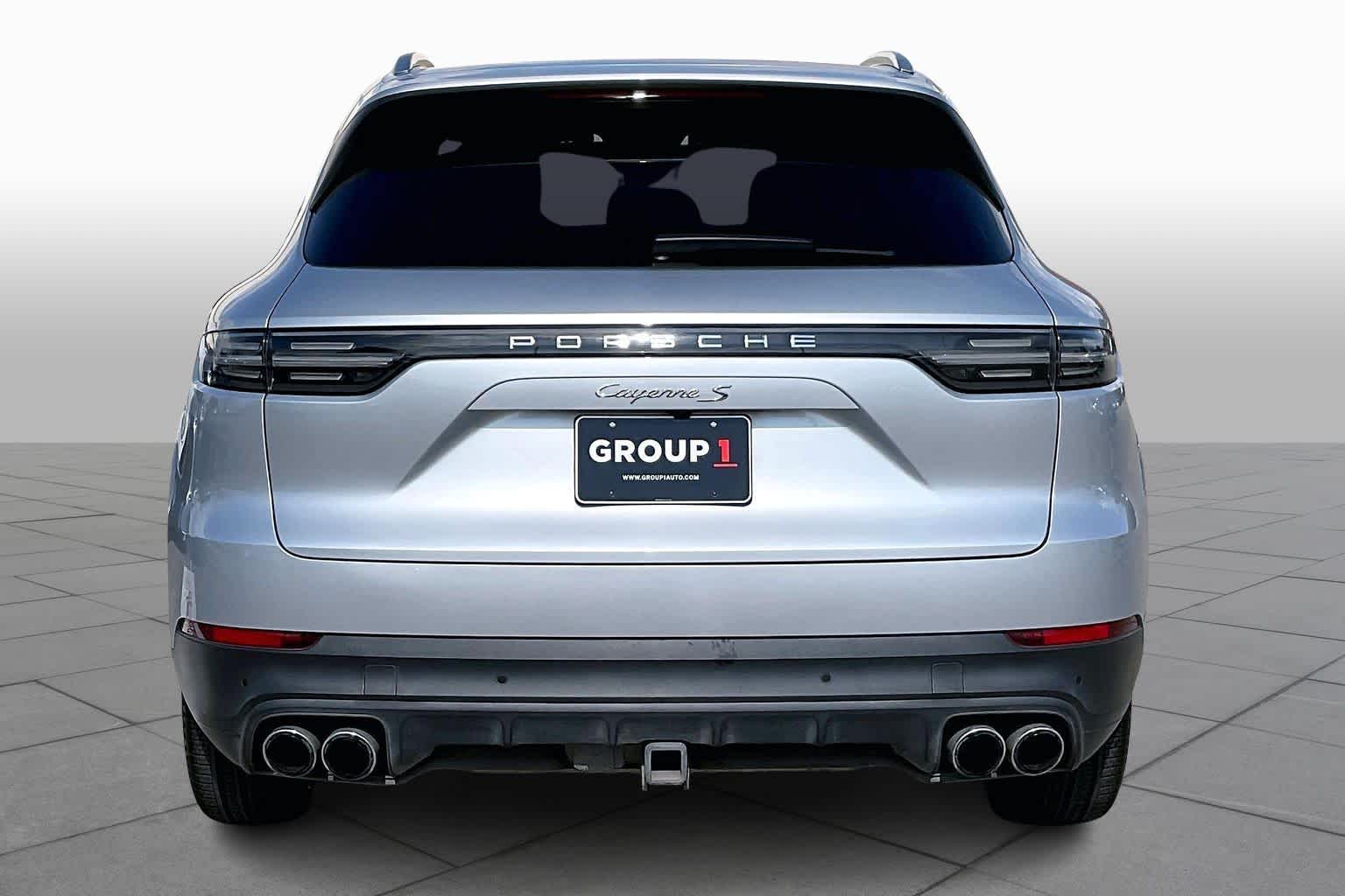 2019 Porsche Cayenne S Rhodium Silver Metallic at HGreg Houston