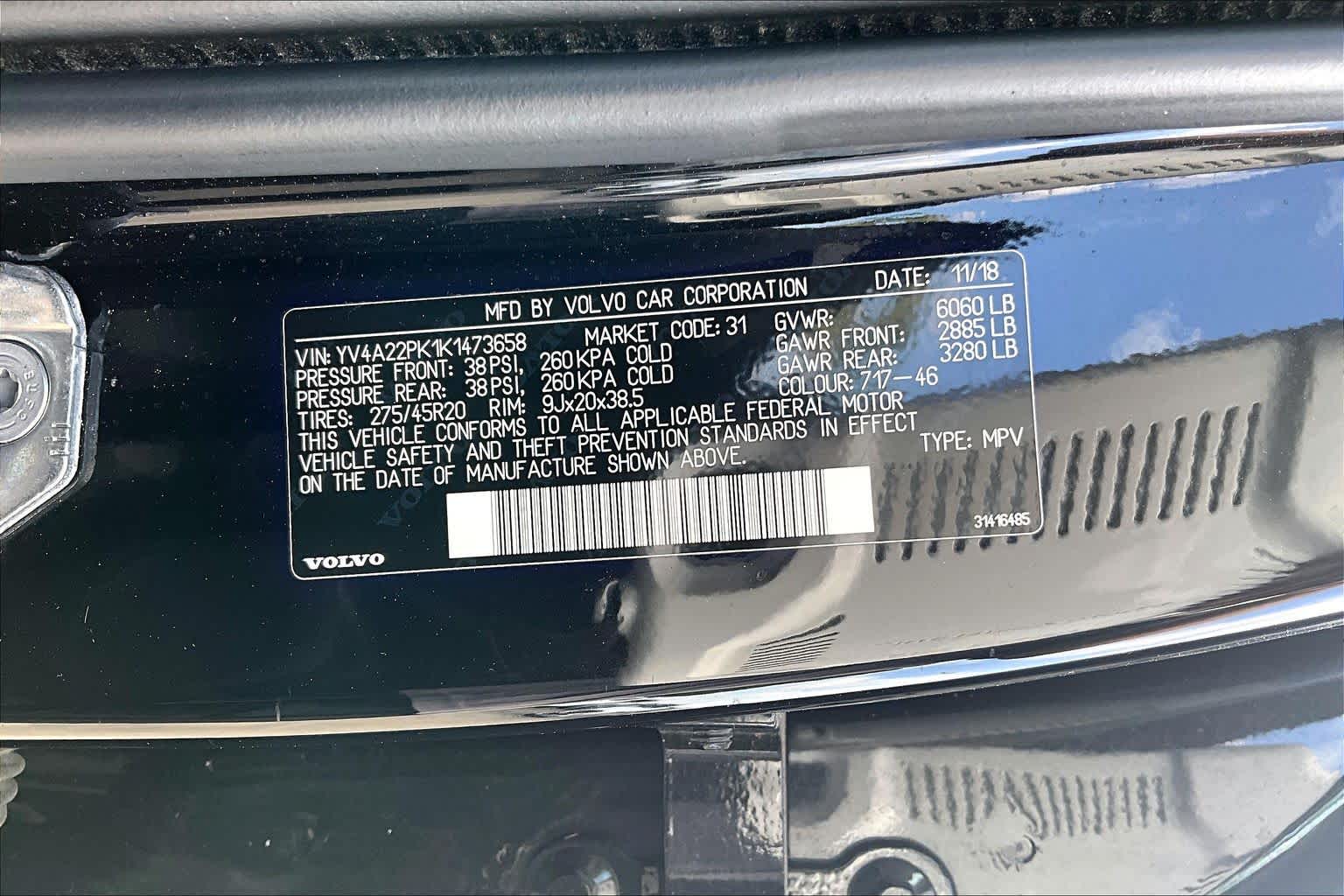 2019 Volvo XC90 photo 35 of 35