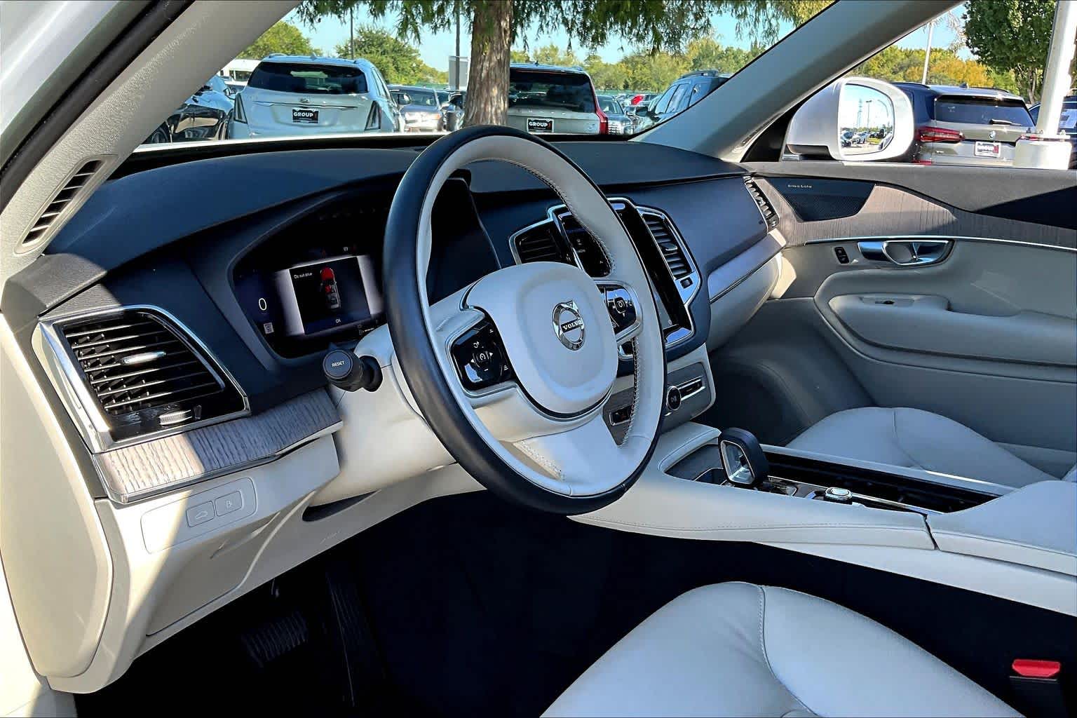 2023 Volvo XC90 Recharge Plug-In Hybrid Plus Crystal White Metallic at HGreg Houston