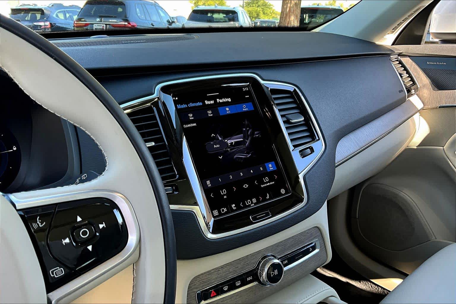 2023 Volvo XC90 Recharge Plug-In Hybrid Plus Crystal White Metallic at HGreg Houston