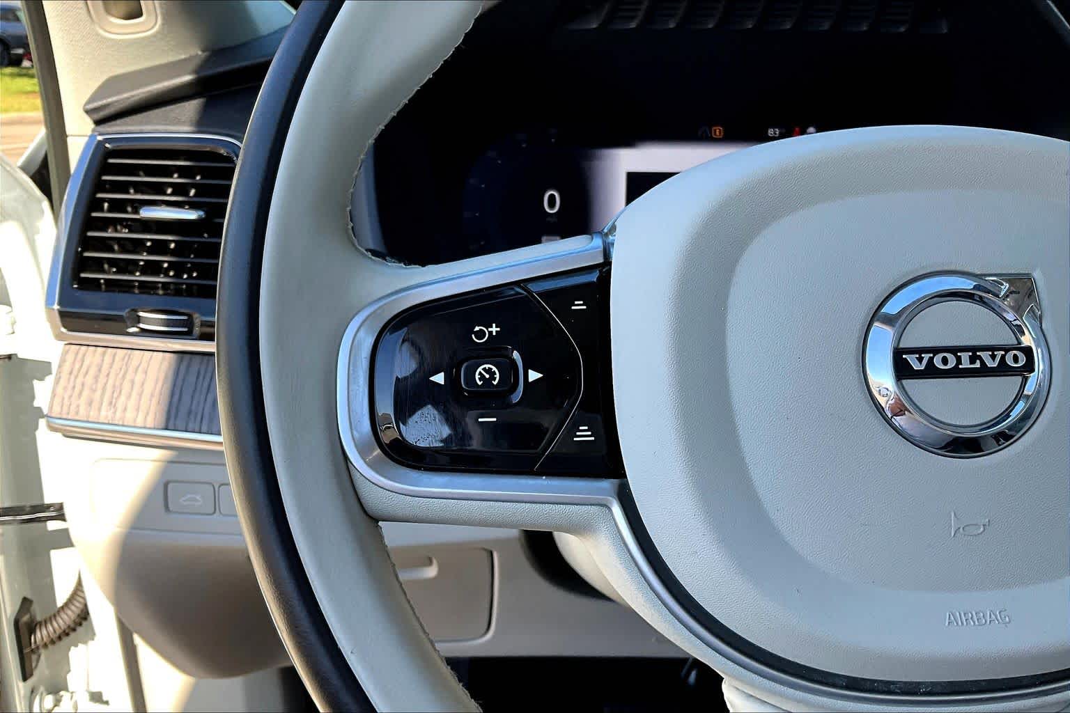 2023 Volvo XC90 Recharge Plug-In Hybrid Plus Crystal White Metallic at HGreg Houston