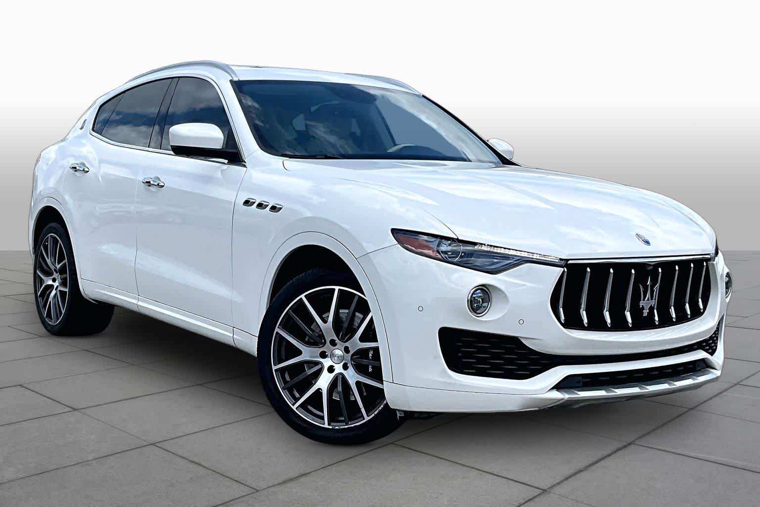 2017 Maserati Levante S Bianco at AutoNation USA Houston