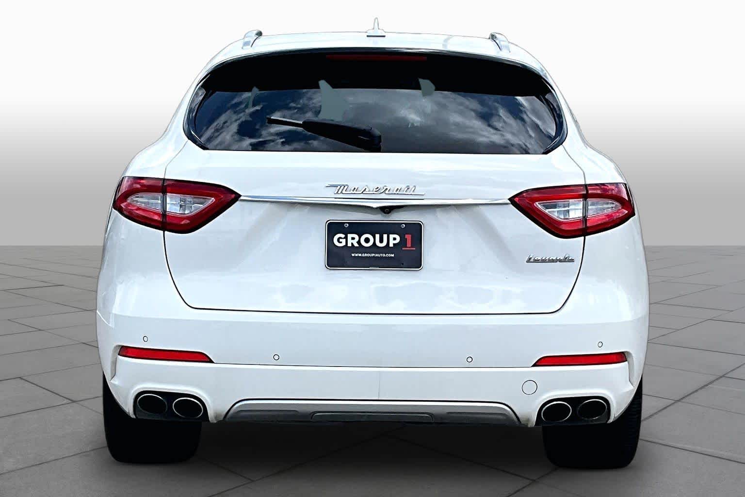 2017 Maserati Levante S Bianco at AutoNation USA Houston