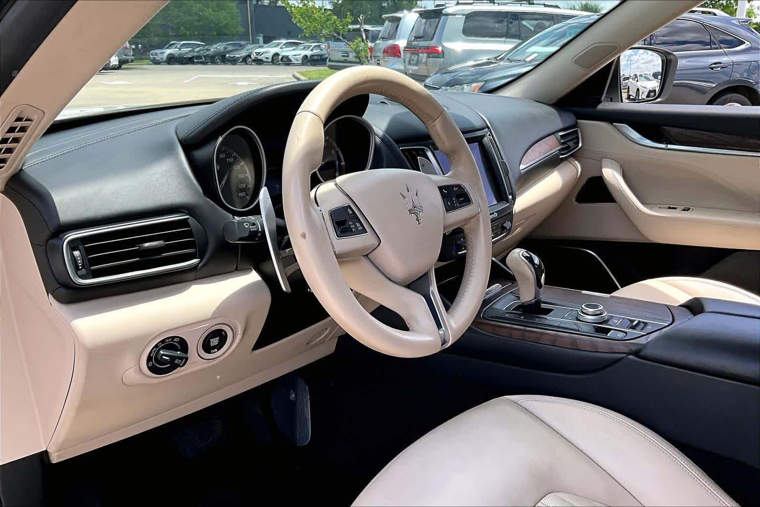 2017 Maserati Levante S Bianco at AutoNation USA Houston