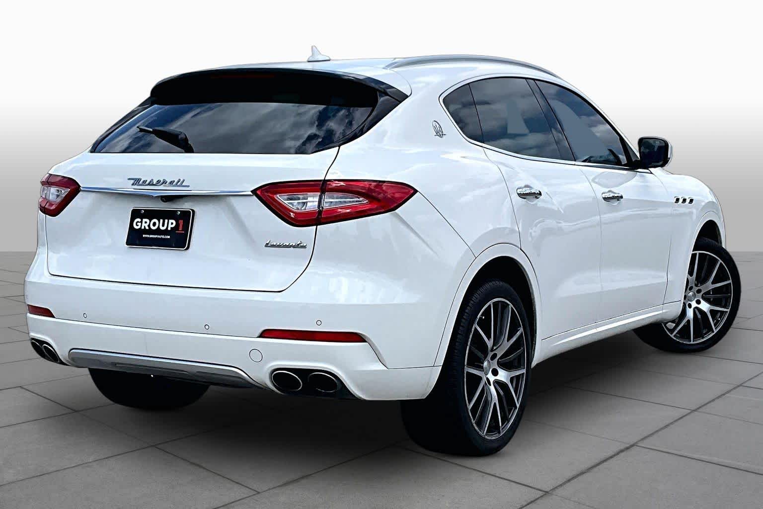 2017 Maserati Levante S Bianco at AutoNation USA Houston