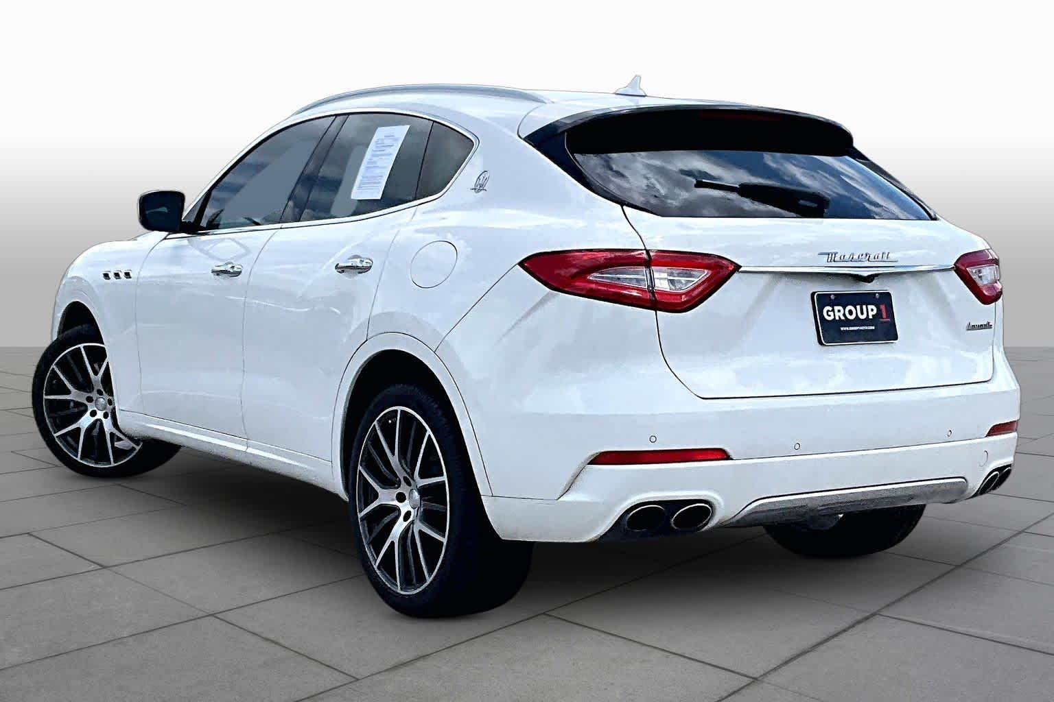 2017 Maserati Levante S Bianco at AutoNation USA Houston