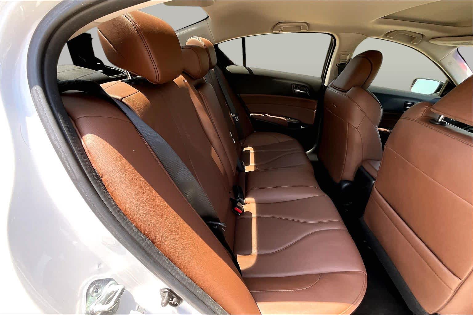 2021 Acura ILX w/Premium Package Platinum White Pearl at Group 1 Toyota Southwest