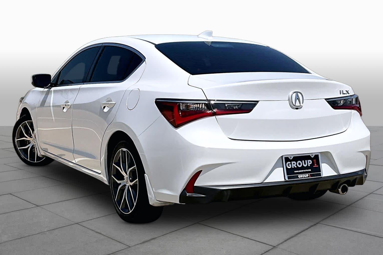 2021 Acura ILX w/Premium Package Platinum White Pearl at Group 1 Toyota Southwest