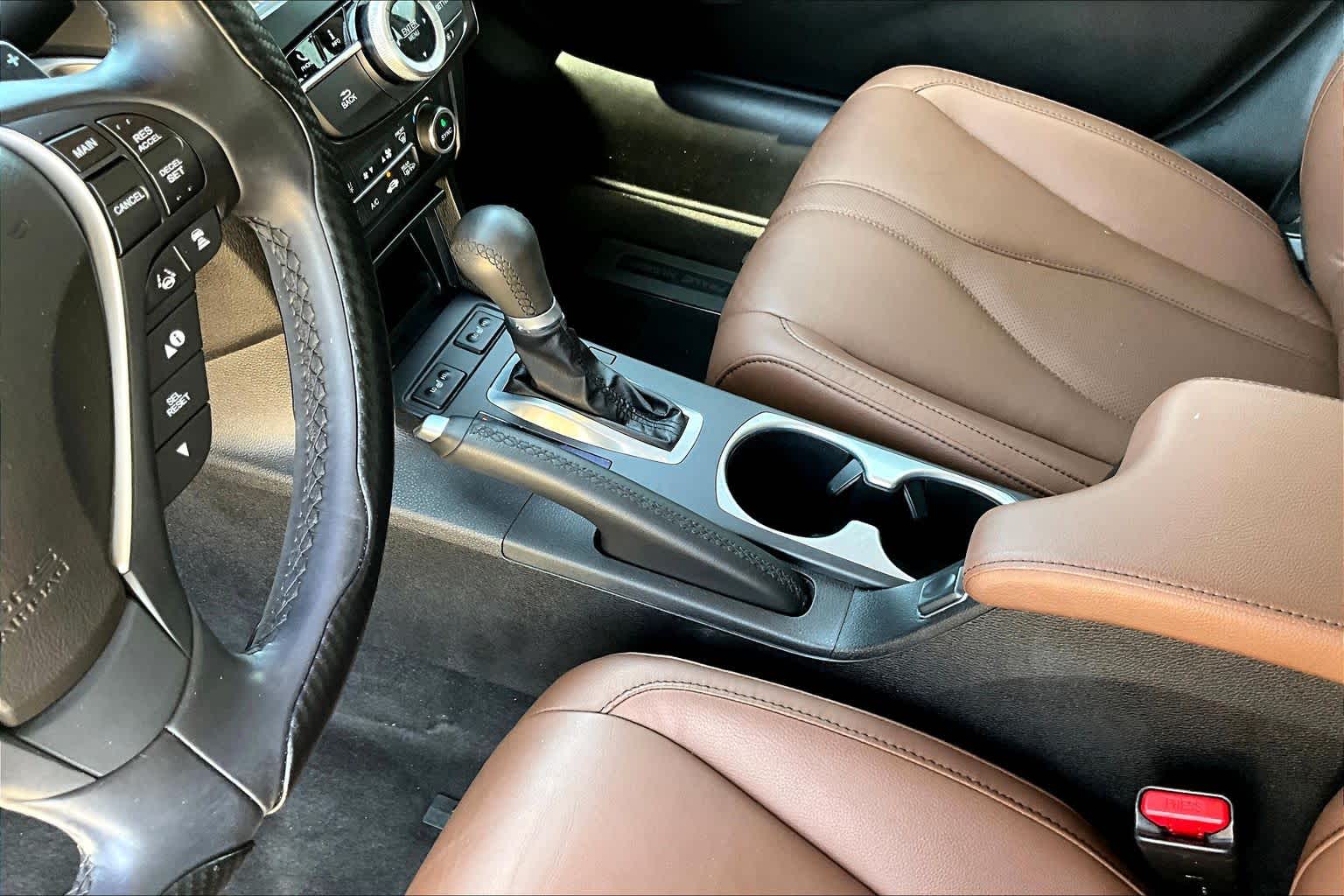 2021 Acura ILX w/Premium Package Platinum White Pearl at Group 1 Toyota Southwest