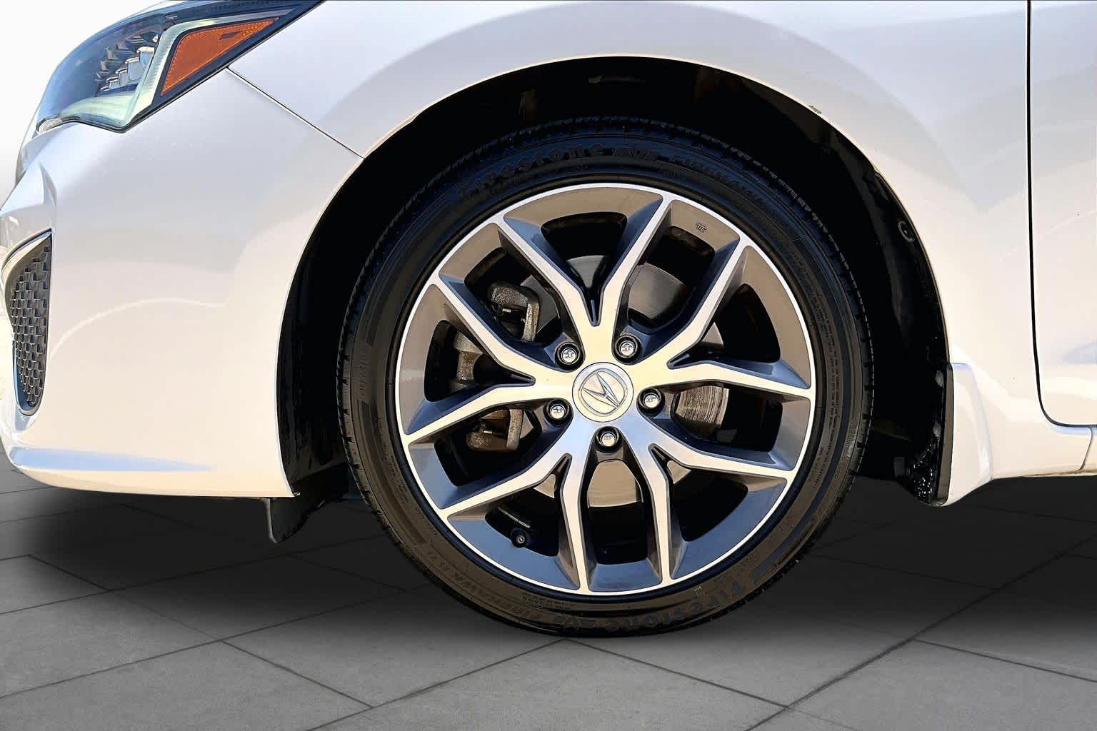 2021 Acura ILX w/Premium Package Platinum White Pearl at Group 1 Toyota Southwest