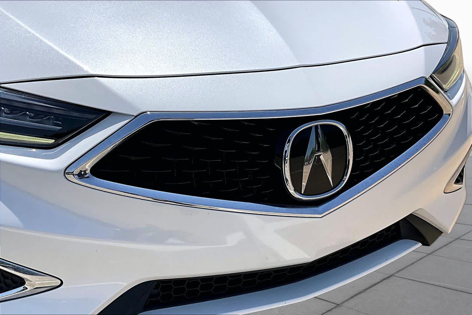 2021 Acura ILX w/Premium Package Platinum White Pearl at Group 1 Toyota Southwest