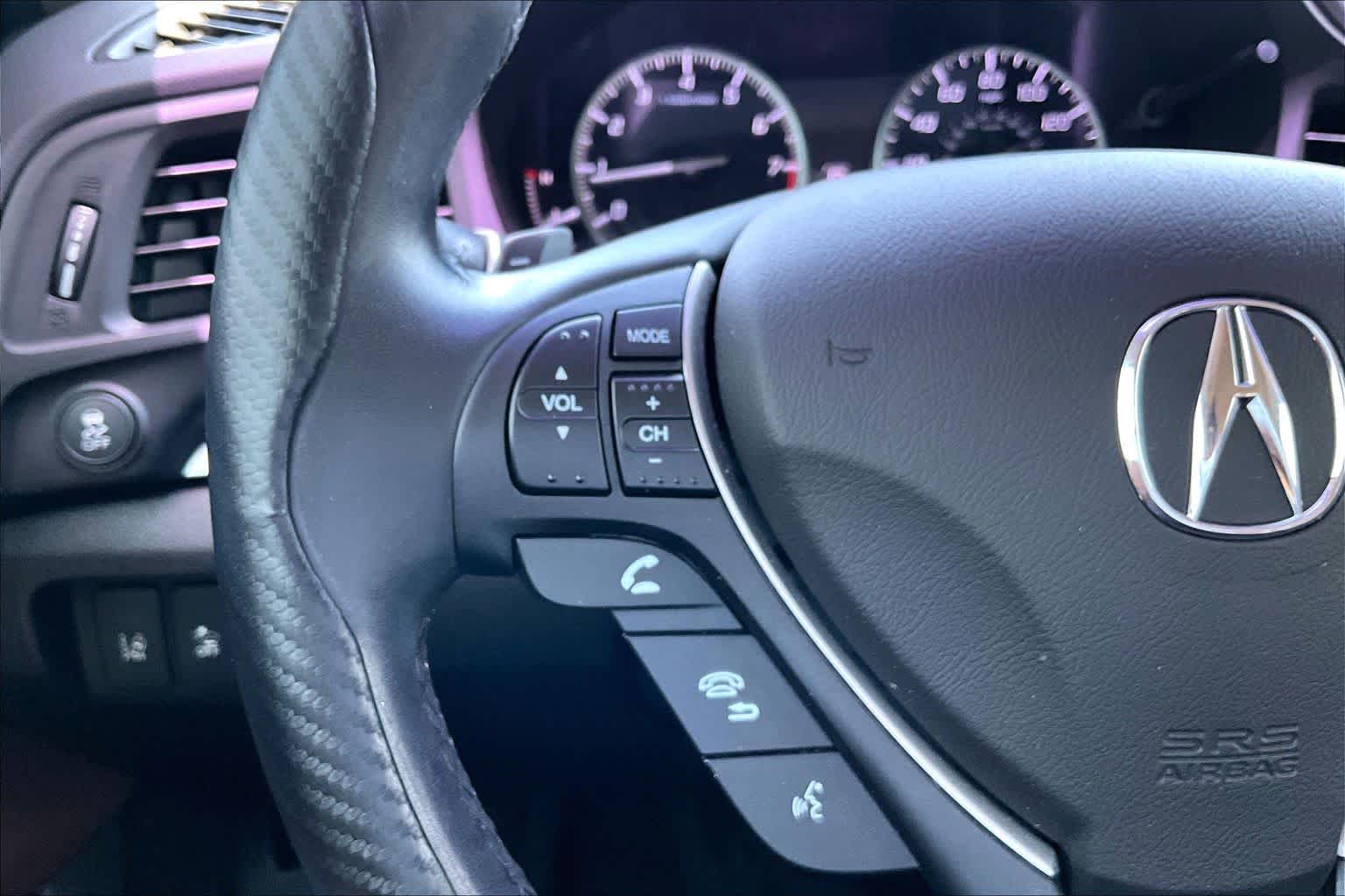 2021 Acura ILX w/Premium Package Platinum White Pearl at Group 1 Toyota Southwest