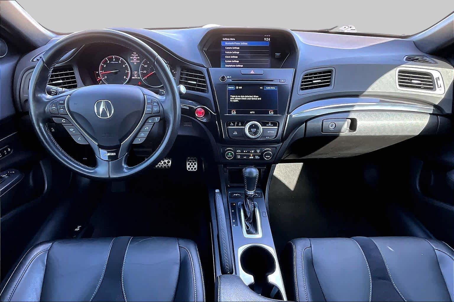 2020 Acura ILX w/Premium/A-Spec Pkg Apex Blue Pearl at Group 1 Toyota Southwest