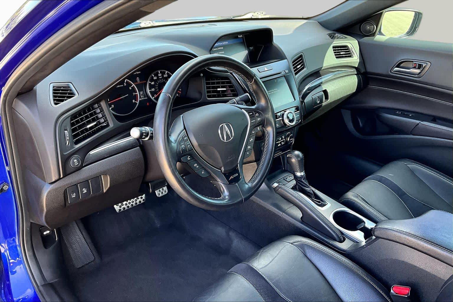 2020 Acura ILX w/Premium/A-Spec Pkg Apex Blue Pearl at Group 1 Toyota Southwest