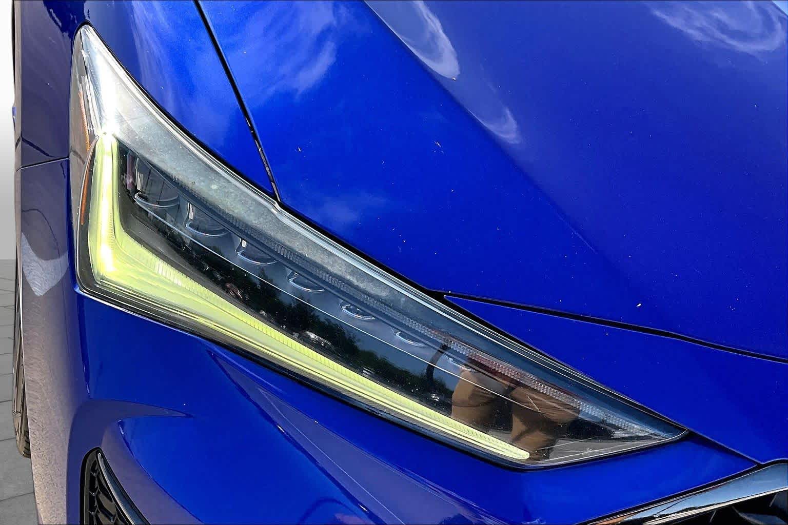 2020 Acura ILX w/Premium/A-Spec Pkg Apex Blue Pearl at Group 1 Toyota Southwest