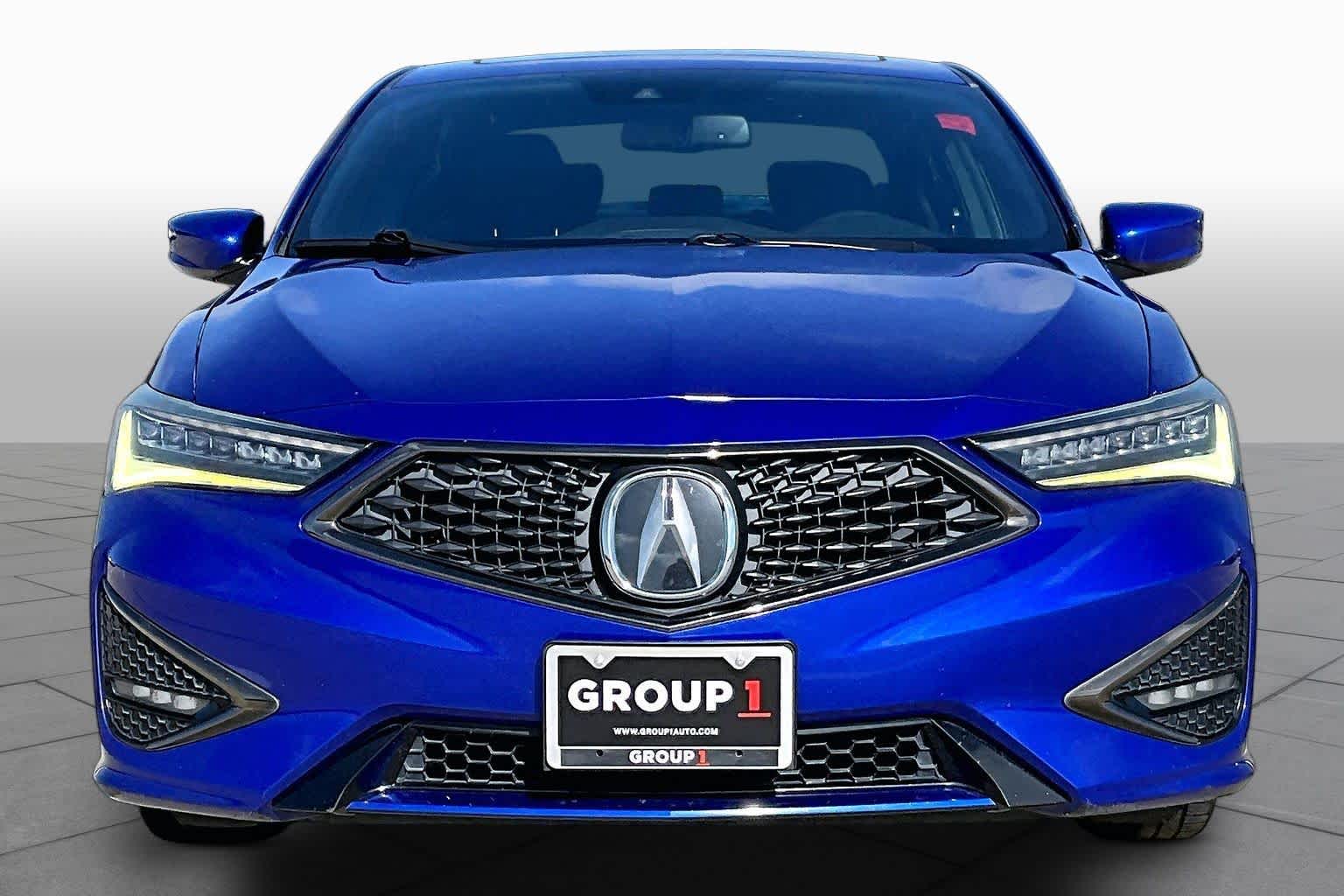2020 Acura ILX w/Premium/A-Spec Pkg Apex Blue Pearl at Group 1 Toyota Southwest