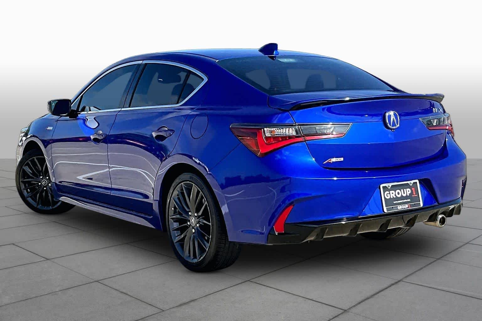 2020 Acura ILX w/Premium/A-Spec Pkg Apex Blue Pearl at Group 1 Toyota Southwest