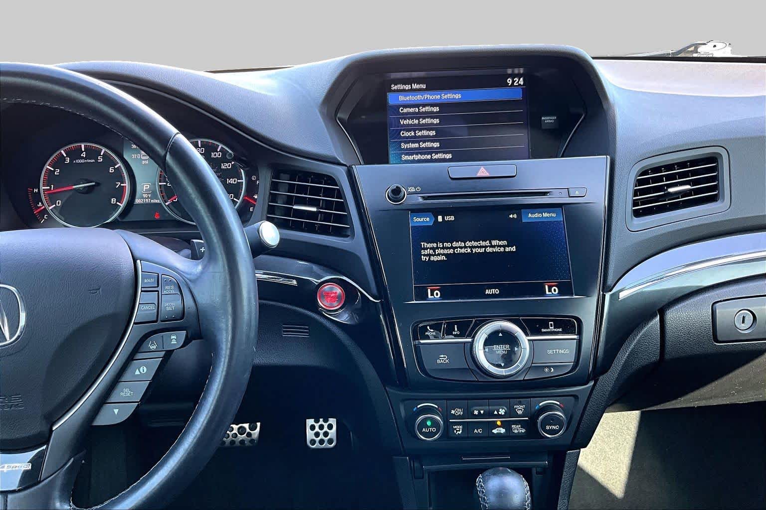 2020 Acura ILX w/Premium/A-Spec Pkg Apex Blue Pearl at Group 1 Toyota Southwest