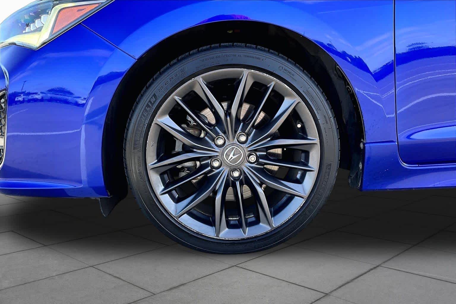 2020 Acura ILX w/Premium/A-Spec Pkg Apex Blue Pearl at Group 1 Toyota Southwest