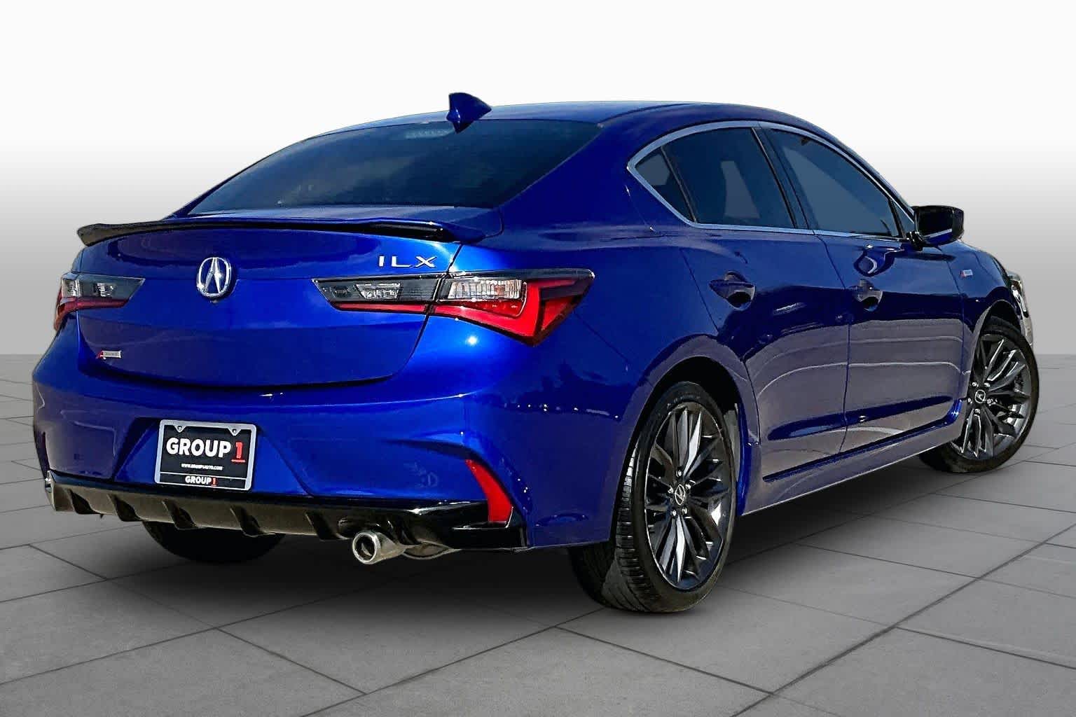 2020 Acura ILX w/Premium/A-Spec Pkg Apex Blue Pearl at Group 1 Toyota Southwest