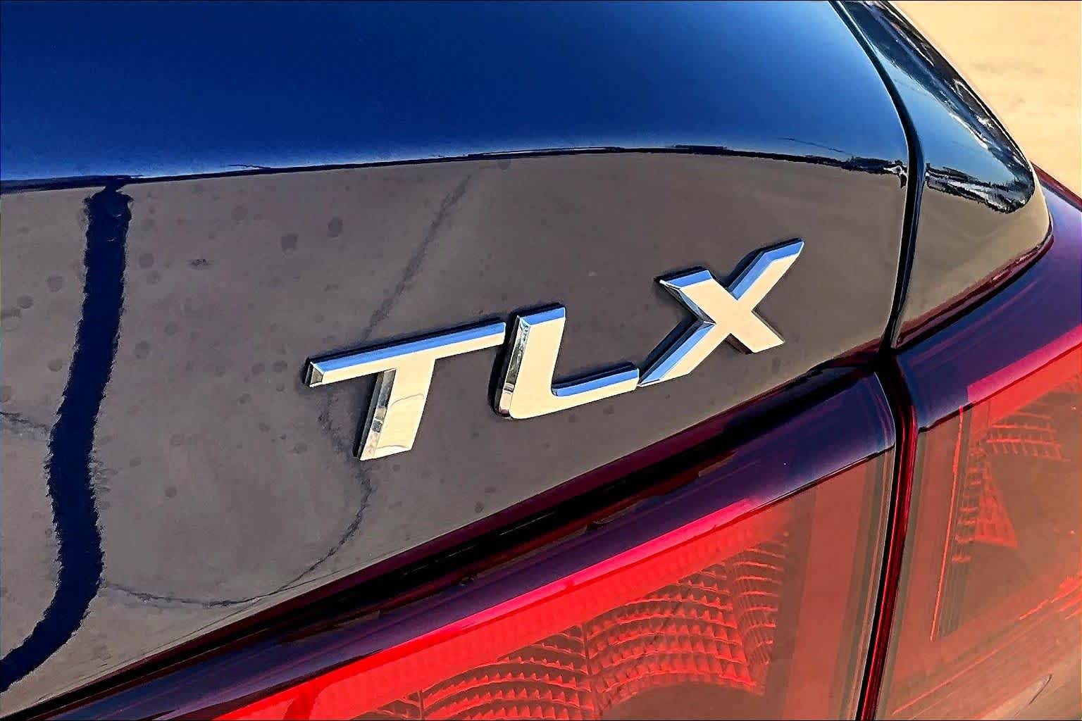 2015 Acura TLX V6 Tech Fathom Blue Pearl at AutoNation Ford Gulf Fwy