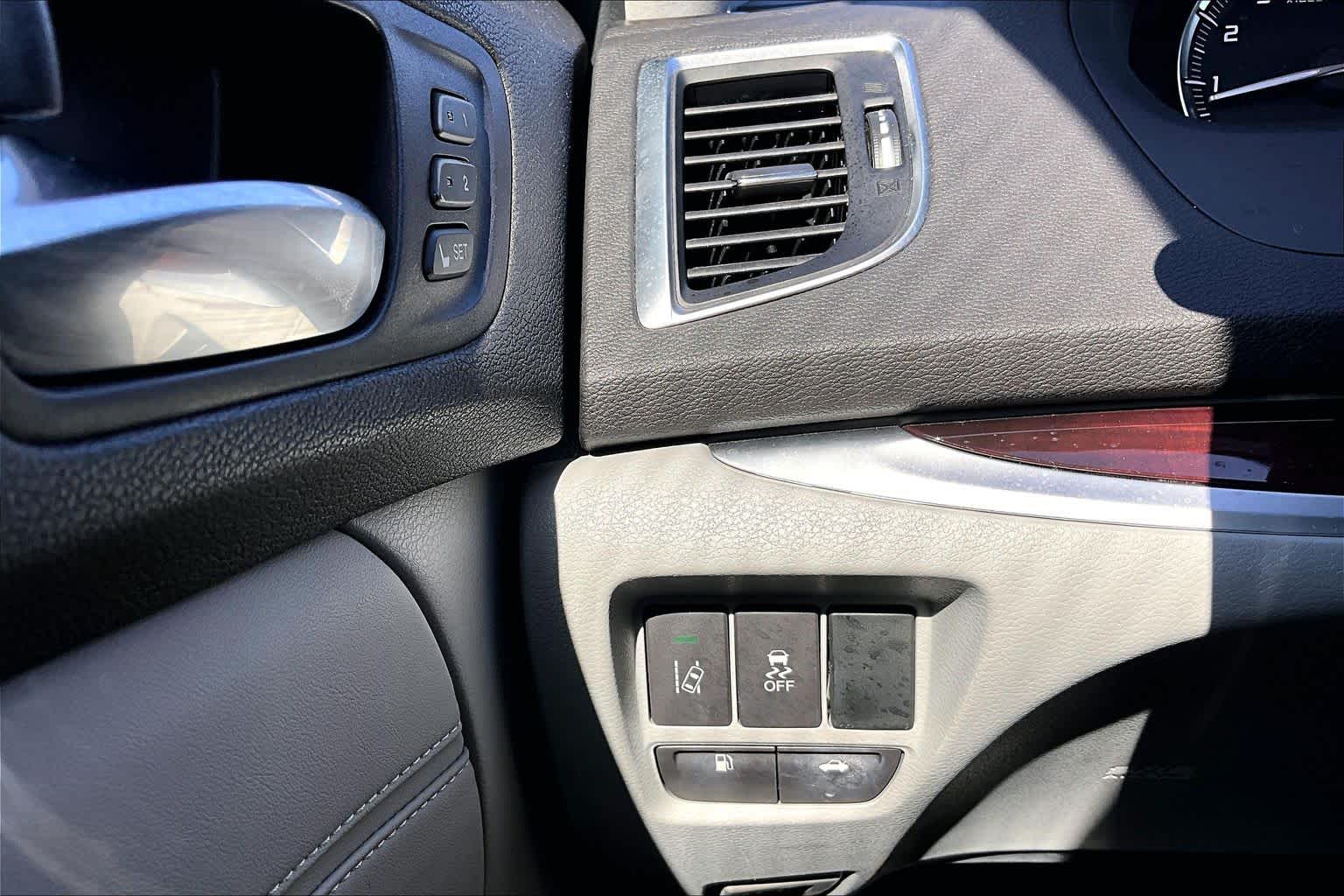 2015 Acura TLX V6 Tech Fathom Blue Pearl at AutoNation Ford Gulf Fwy