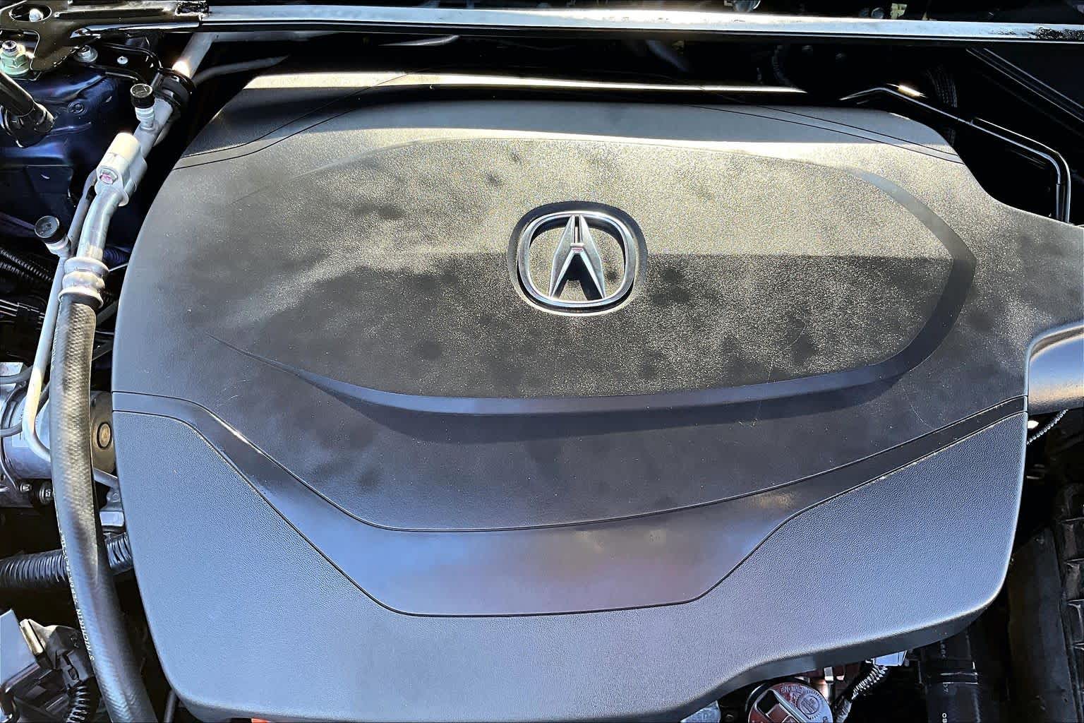 2015 Acura TLX V6 Tech Fathom Blue Pearl at AutoNation Ford Gulf Fwy