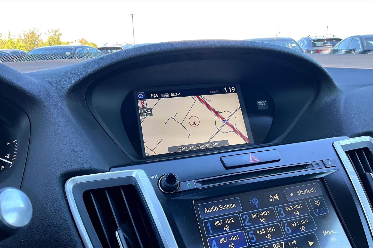 2015 Acura TLX V6 Tech Fathom Blue Pearl at AutoNation Ford Gulf Fwy