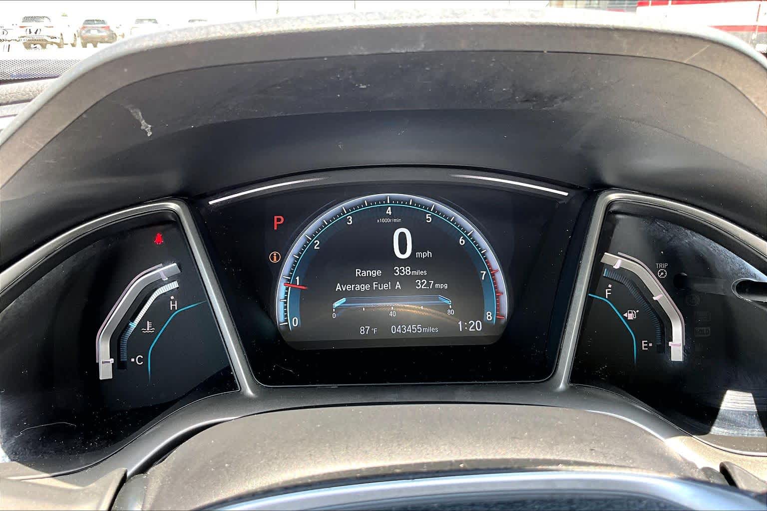 2018 Honda Civic Sedan EX Lunar Silver Metallic at AutoNation USA Houston