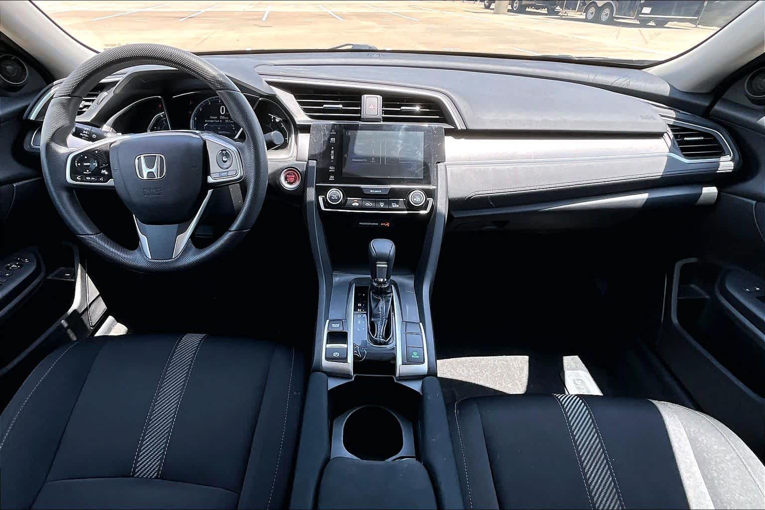2018 Honda Civic Sedan EX Lunar Silver Metallic at AutoNation USA Houston