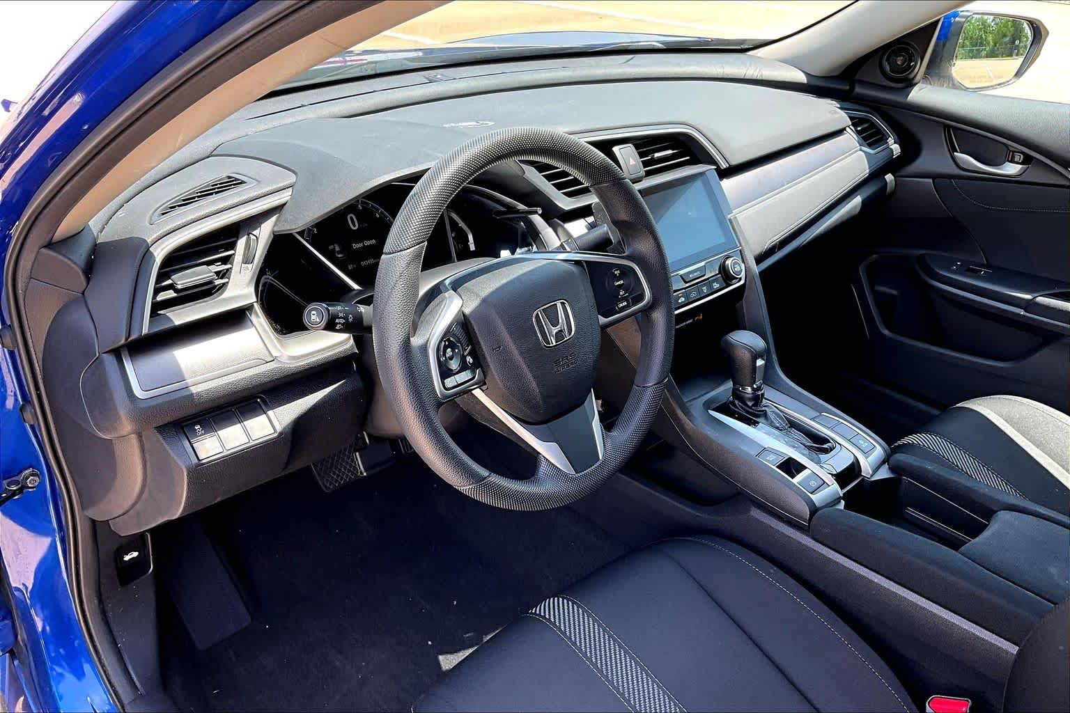 2018 Honda Civic Sedan EX Lunar Silver Metallic at AutoNation USA Houston