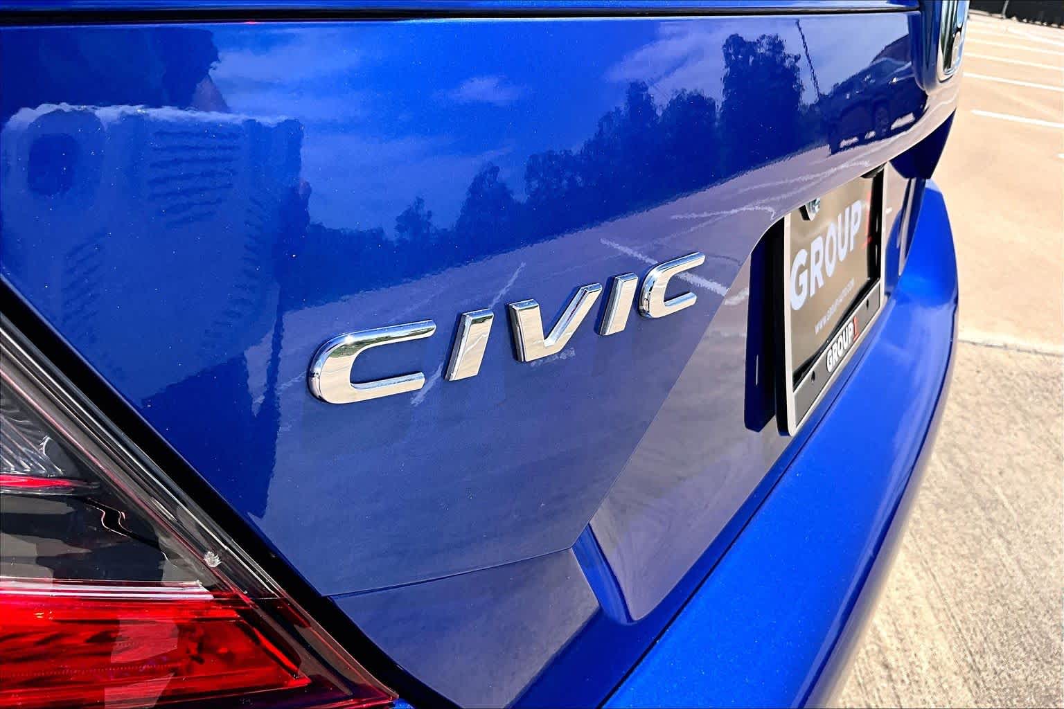 2018 Honda Civic Sedan EX Lunar Silver Metallic at AutoNation USA Houston